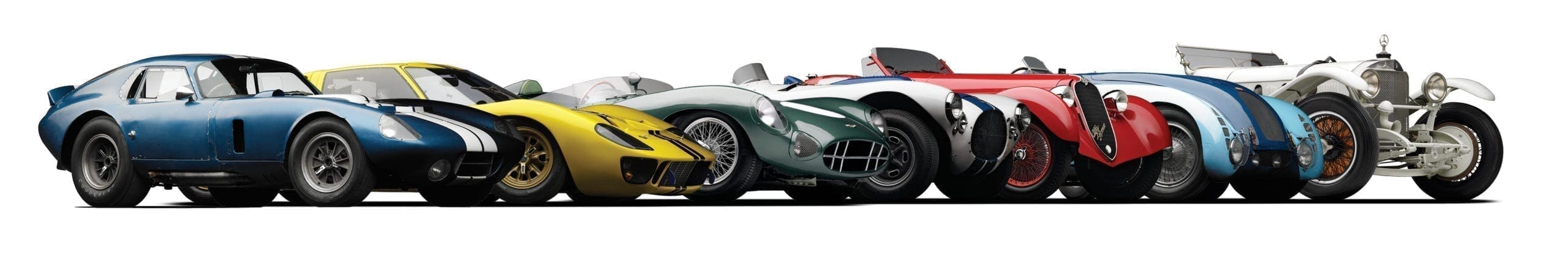 Simeone Car Lineup White