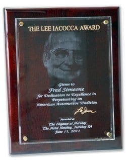 trophy 2011 elegance at hershey lee iacocca