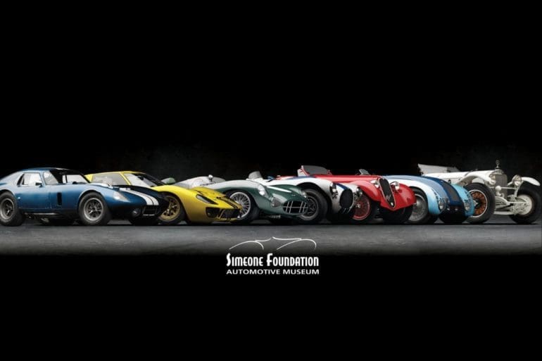 Simeone Foundation Automotive Museum Header