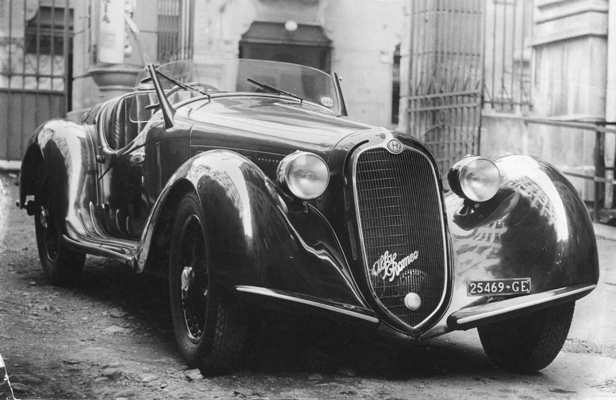 1937 Alfa Romeo 8c 2900A Mille Miglia Spider