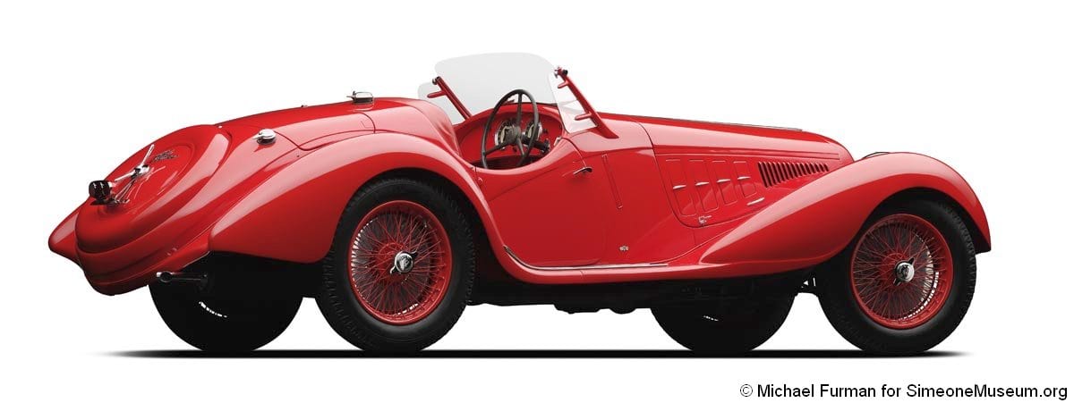 1937 Alfa Romeo 8c 2900A Mille Miglia Spider