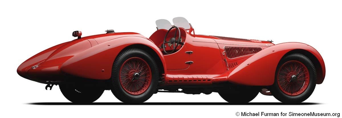 1938 Alfa Romeo 8c 2900B Mille Miglia Spider